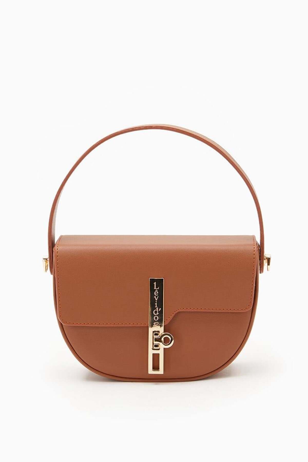 Levidor-Tan Lockable Handbag 1