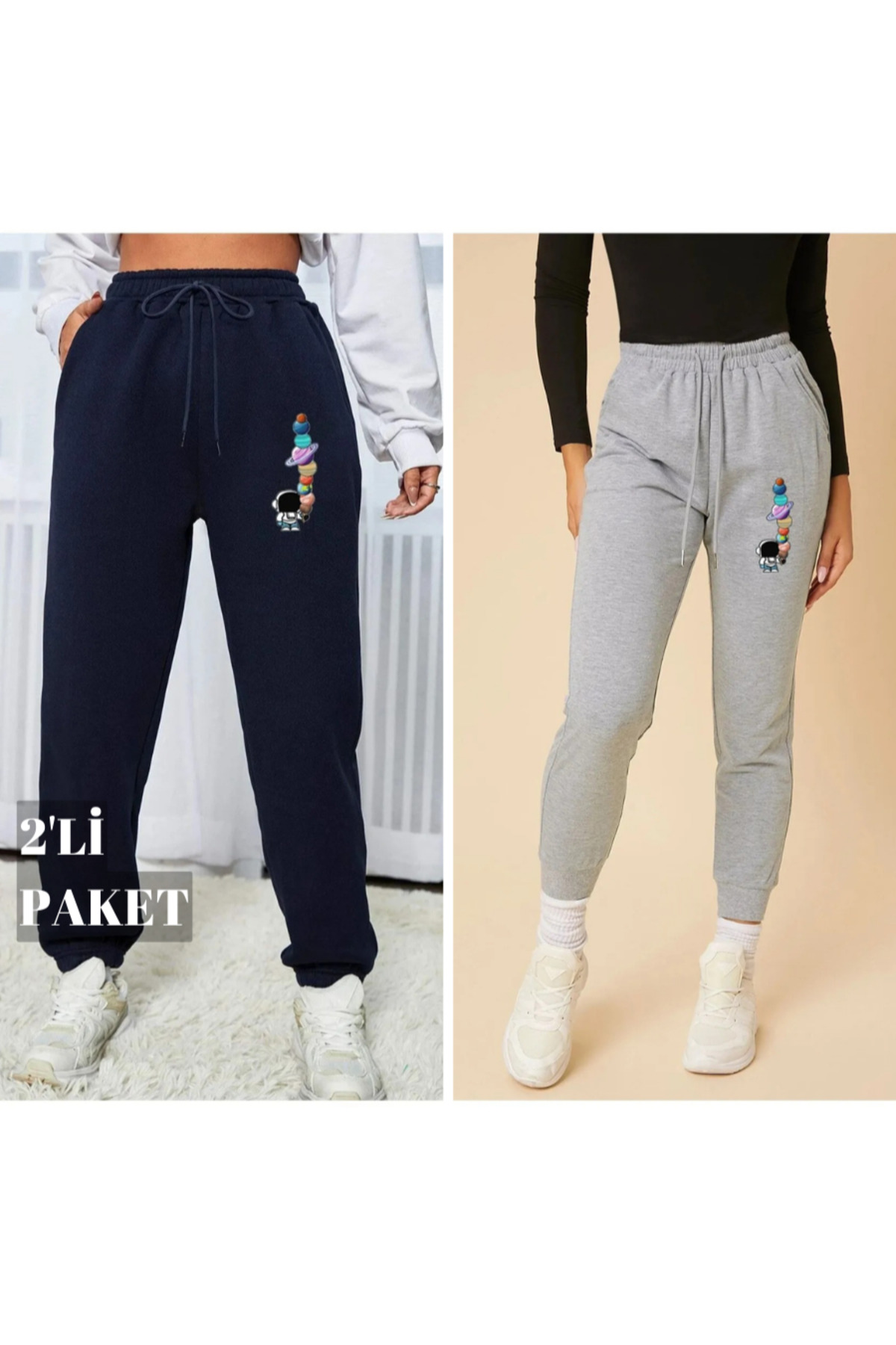 Women's 2-Pack Printed Sweatpants