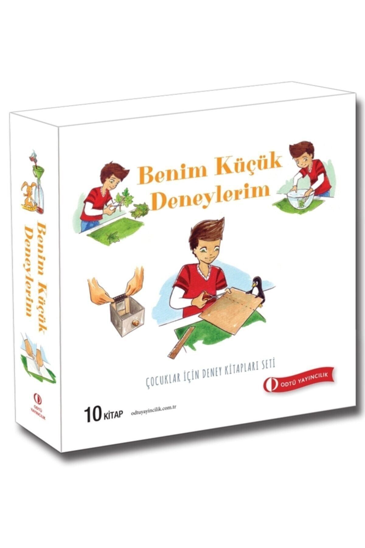 ODTÜ YAYINLARI Benim Küçük Deneylerim Çocuklar Için Deney Kitapları Seti (10 Kitap)