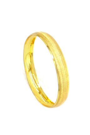 Bz Bilezik Altın Kaplama – 22 Ayar 1 Cm Melisa Model (BLZ-3033)