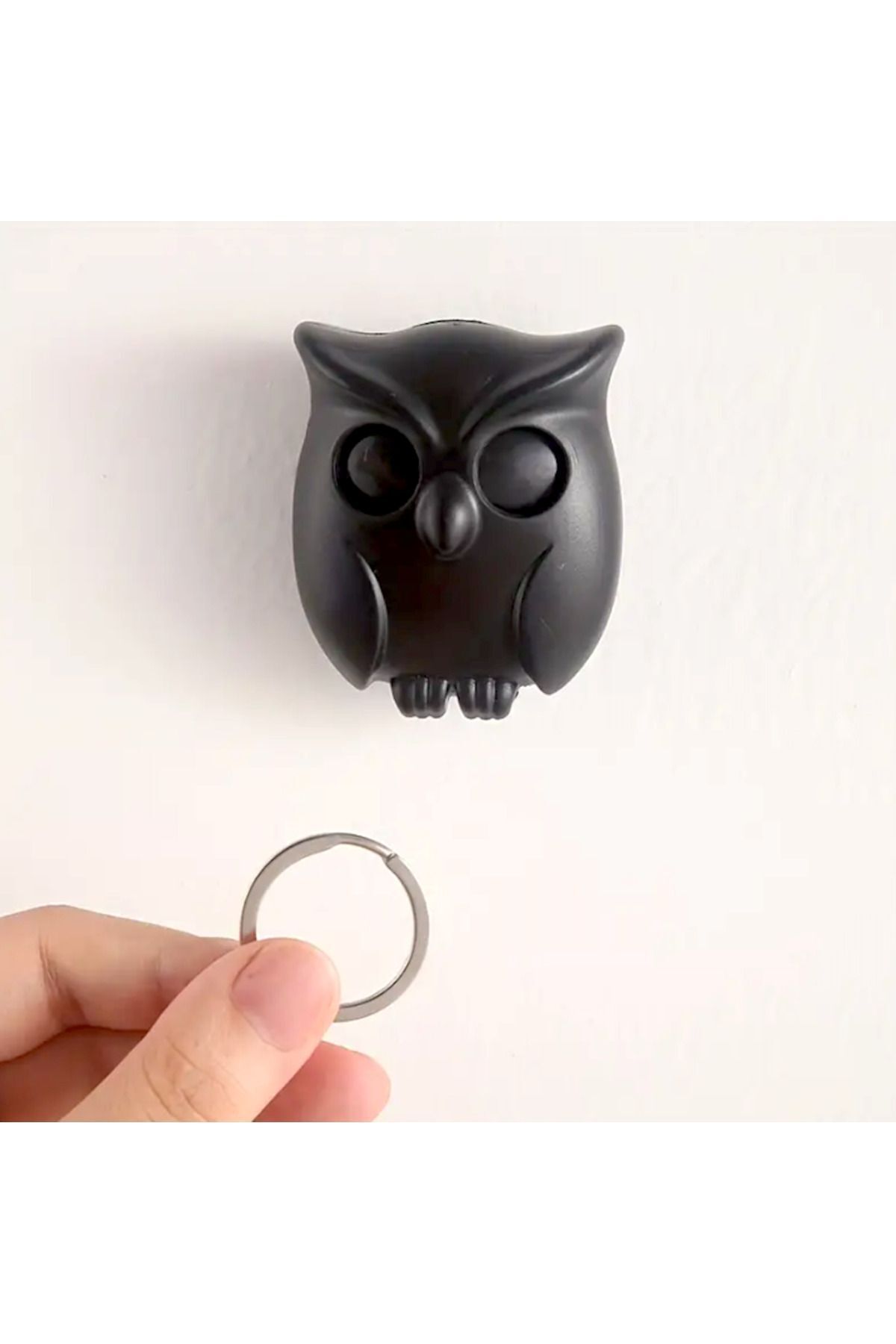 UrbanCove Co-Modern Owl with Hanger - Keychain holder, Easy Installation, Suitable for Key and Small Items 3