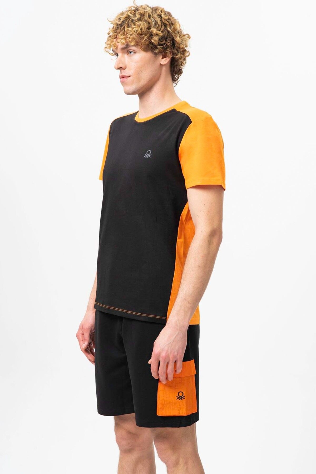Benetton-تي شيرت رجالي موديل M20452 71394 3