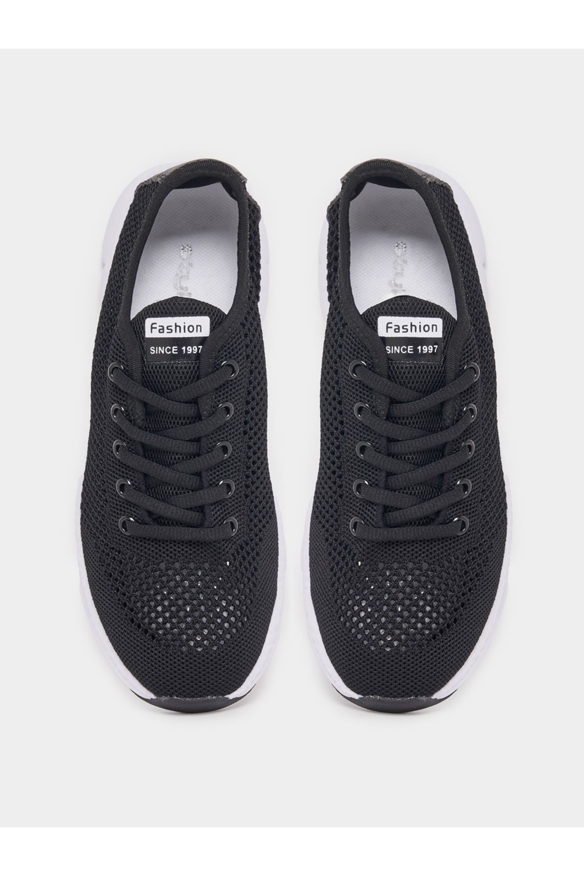 Styli-Mesh Design Lace-Up Sneakers 6