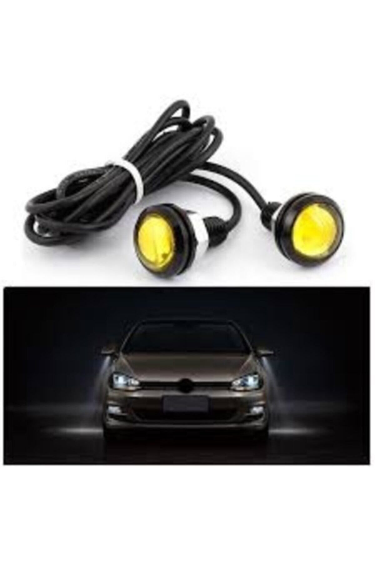 MeyZone Ayna Altı Led Ayna Altı Cob Aydınlatma Led Eagle Eye 2 Adet Beyaz Sağ Sol Takım