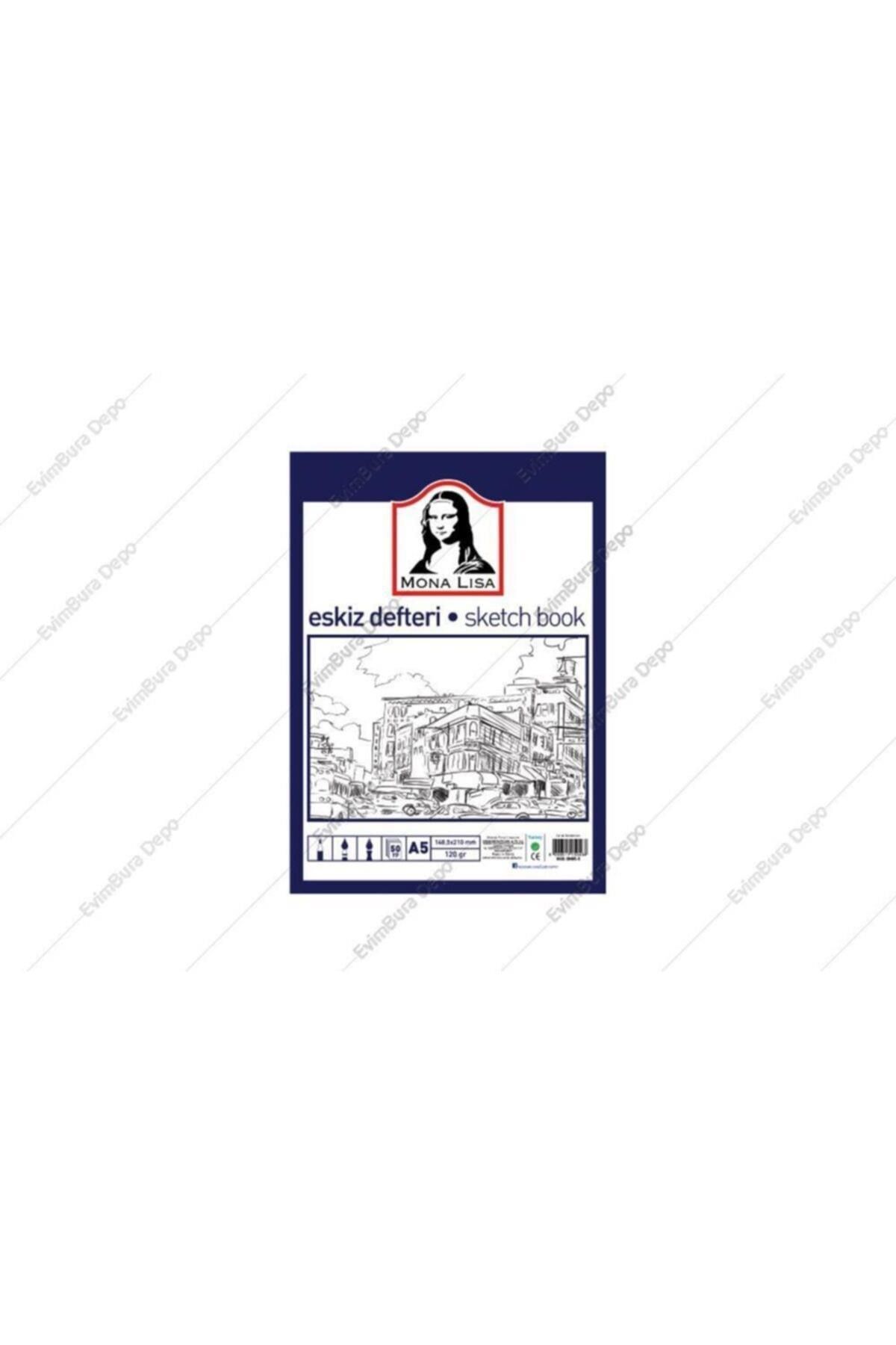 Südor-Monalisa Sketchbook with Wire A5 120 Gr 50 Yp Mn13-5 1