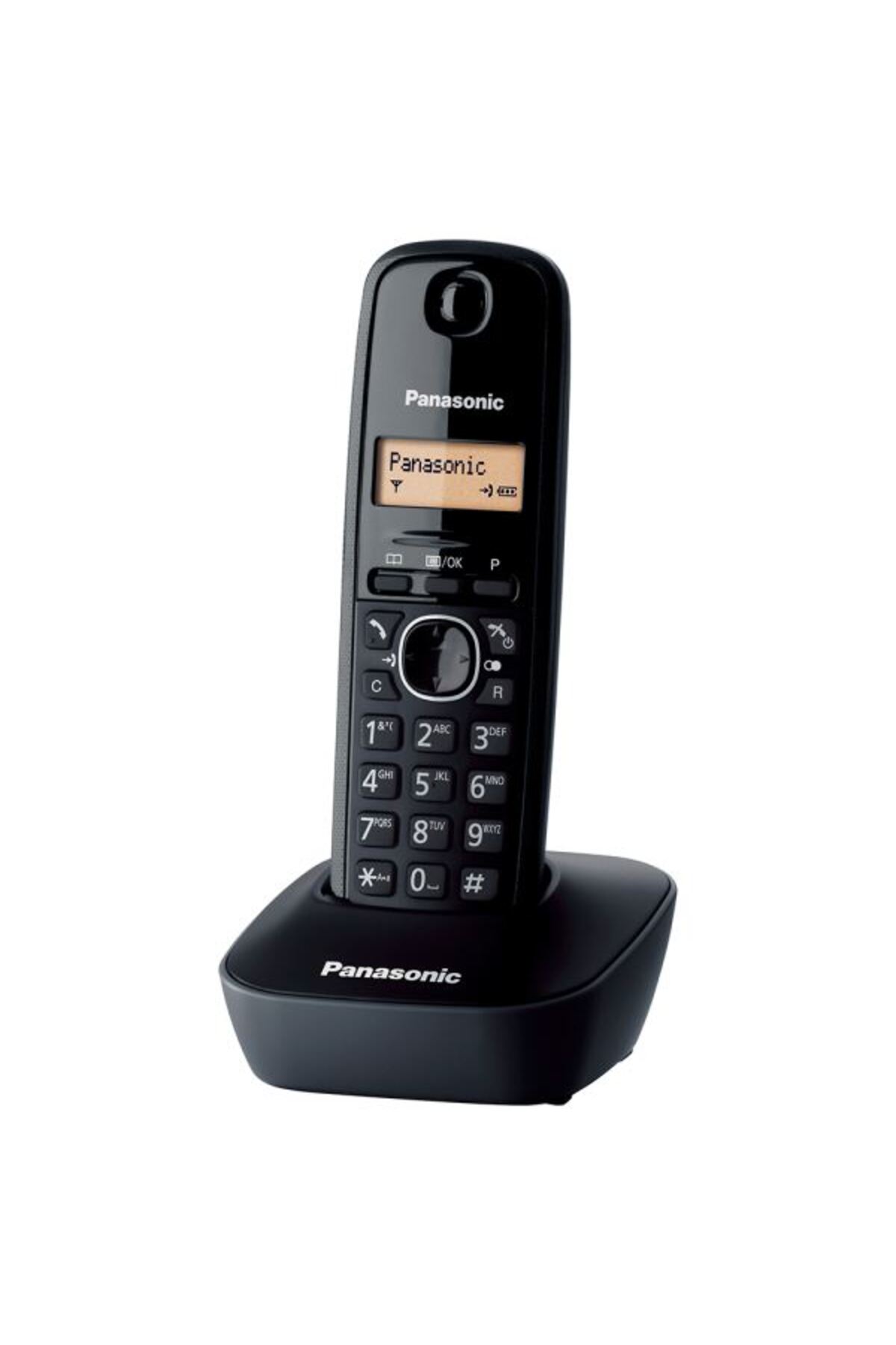Siyah Telsiz Dect Telefon 50 Rehber Kapasiteli Telsiz Telefon 2