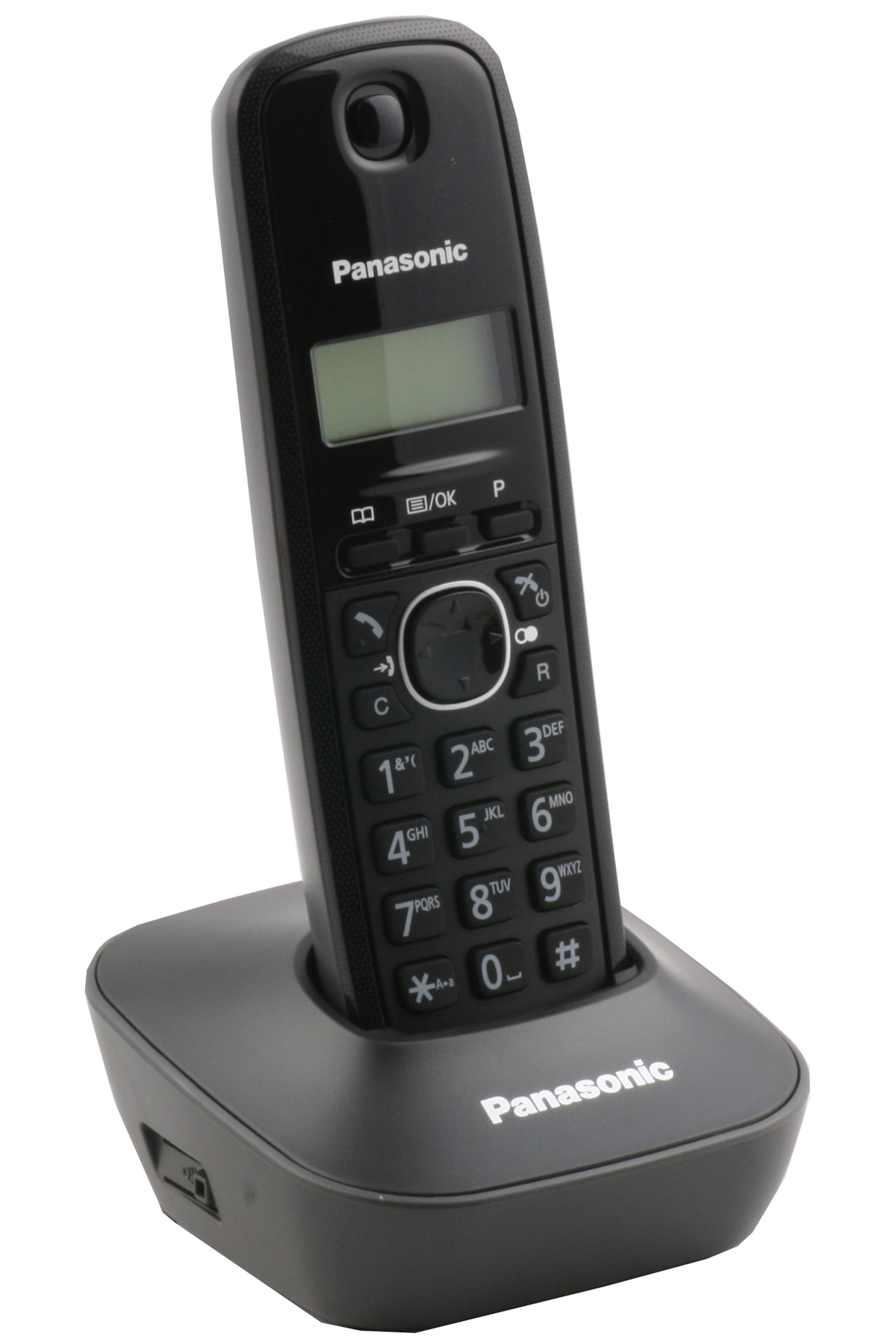 PANASONIC Siyah Telsiz Dect Telefon 50 Rehber Kapasiteli Telsiz Telefon