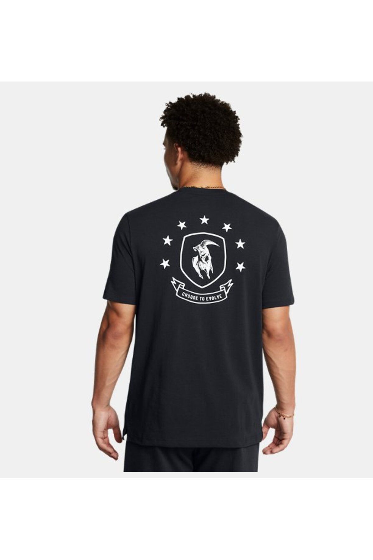 تی شرت ورزشی مشکی مردانه آستین کوتاه BOH ROCK UA 001 Under Armour