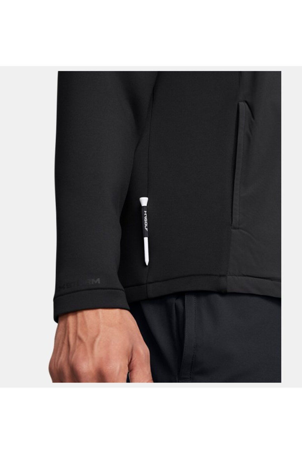سویشرت ورزشی مشکی مردانه UA PRO HYB HALF 016 Under Armour