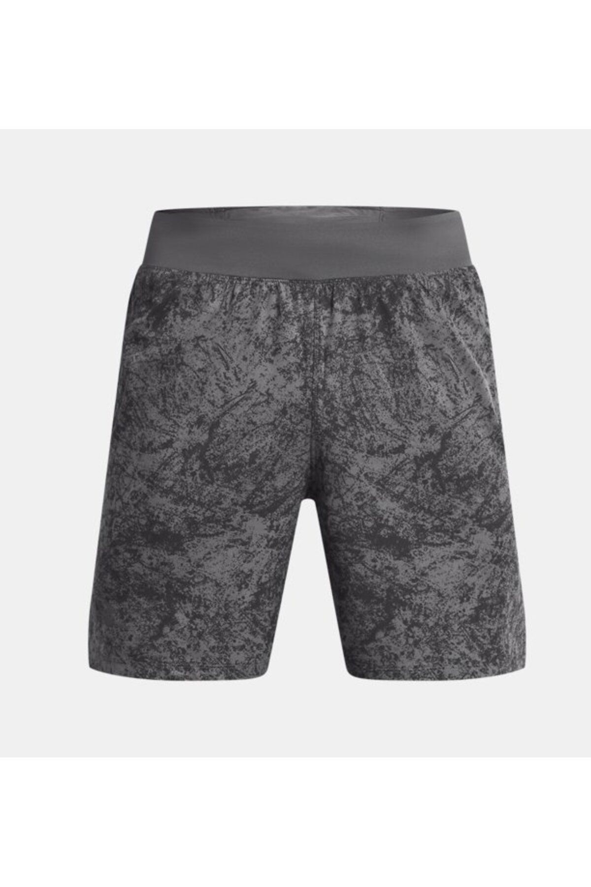 شورت ورزشی خاکستری مردانه Male UA Launch Pro 7inh شلوار چاپی 1378869 025 Under Armour