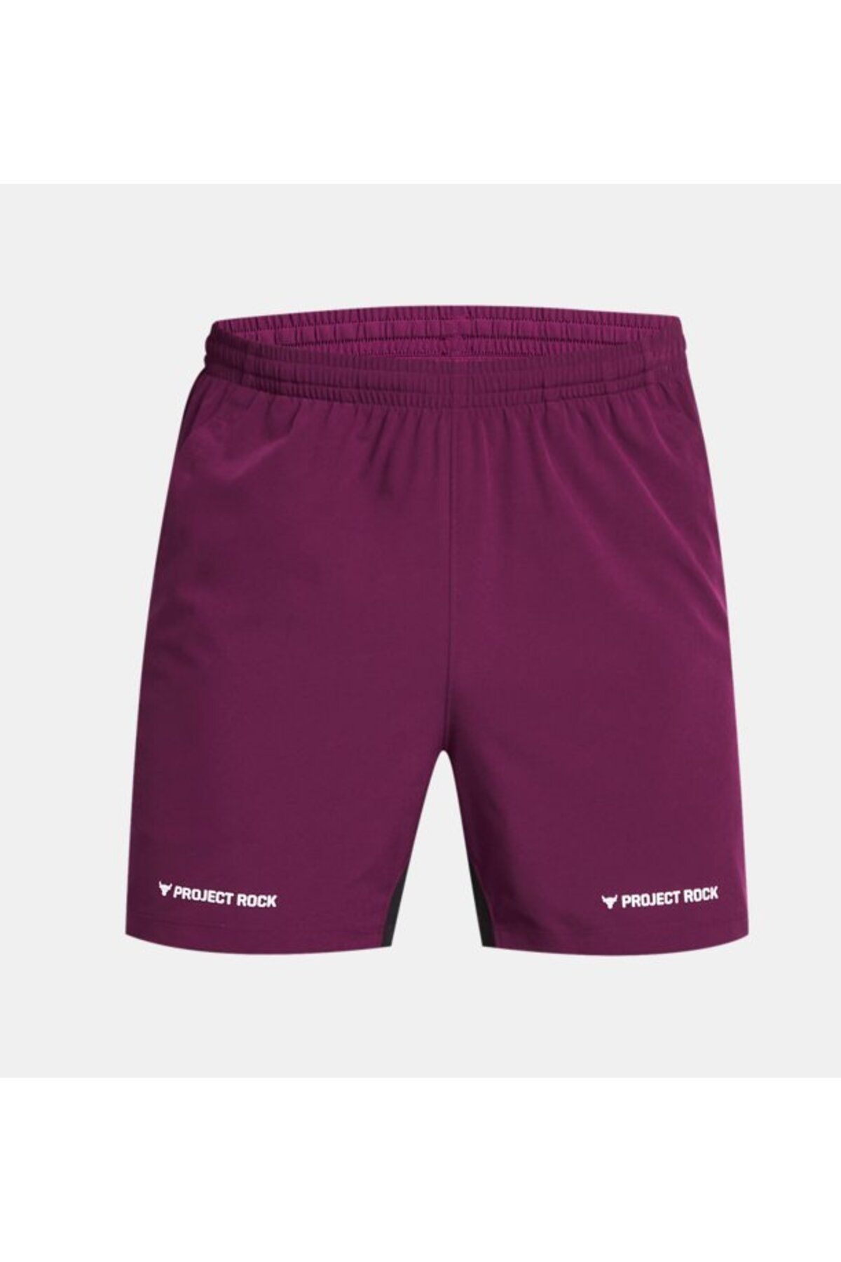 شورت ورزشی بنفش مردانه پروژه UA ROCK 5 اینچ 505 Under Armour