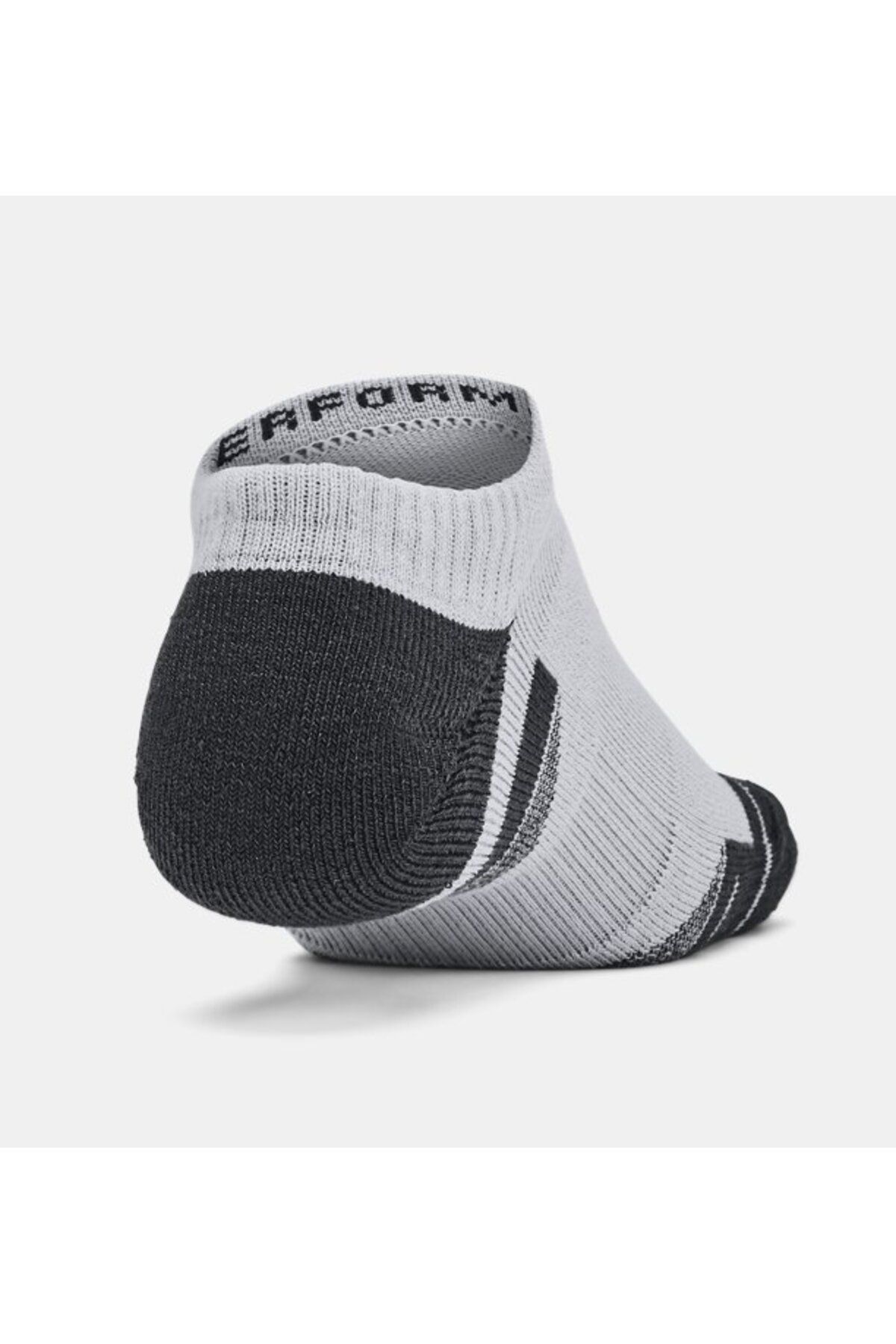 جوراب ورزشی خاکستری مردانه و زنانه بسته بندی UA TECH 6 PCS NO SHOW 011 آندر آرمور Under Armour