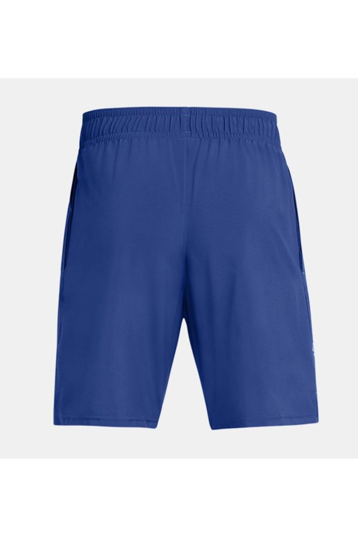 شورت ورزشی آبی مردانه های Wordmark بافی UA بافندگی 1383356 432 Under Armour