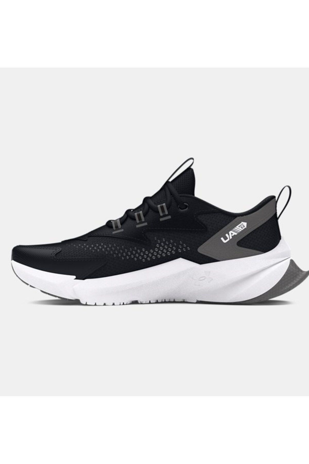 کفش دو و تمرین مشکی دخترانه پسرانه بچگانه UA BGS 6 در حال رانینگ 001 Under Armour