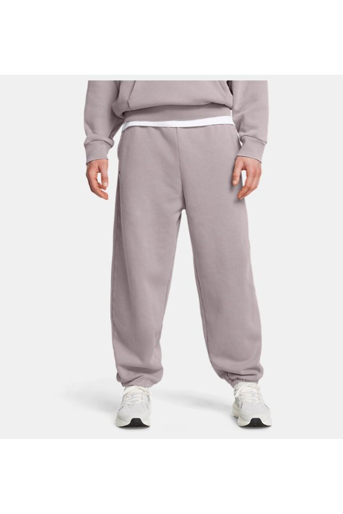 آندر آرمور شلوار گشاد مردانه Icon مدل Heavyweight Fleece Wash سایز بزرگ 1386554-015
