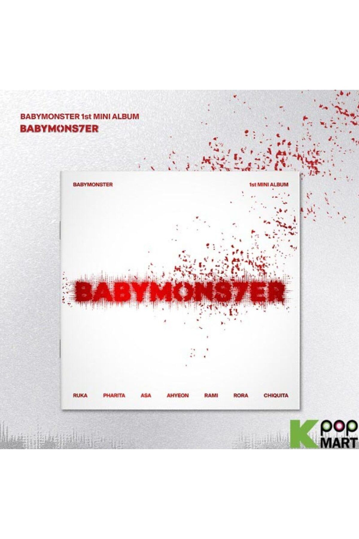 BABYMONSTER 1st MINI ALBUM サイン入り Kpop Dünyasi BABYMONSTER 1st MINI ALBUM – BABYMONS7ER (Photobook