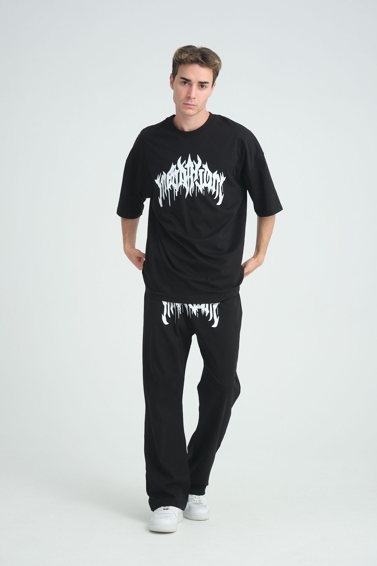 Four Man-Modern and Comfortable Design - Oversize Summer Thin Fabric Suit Set 6