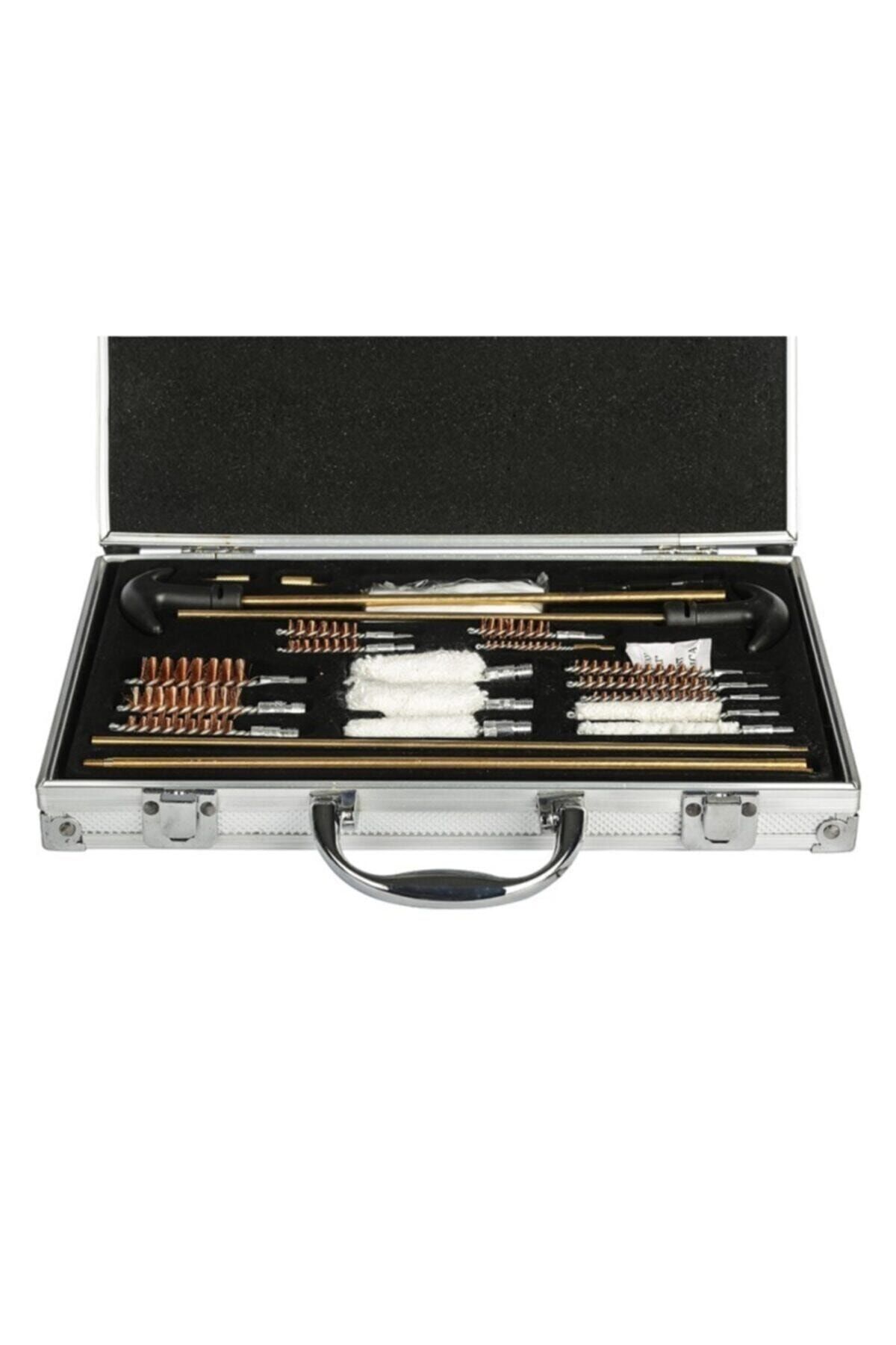 Resim Genel Markalar Temizleme Seti Alüminyum Çantalı Lüks Pirinç Harbi Takımı 