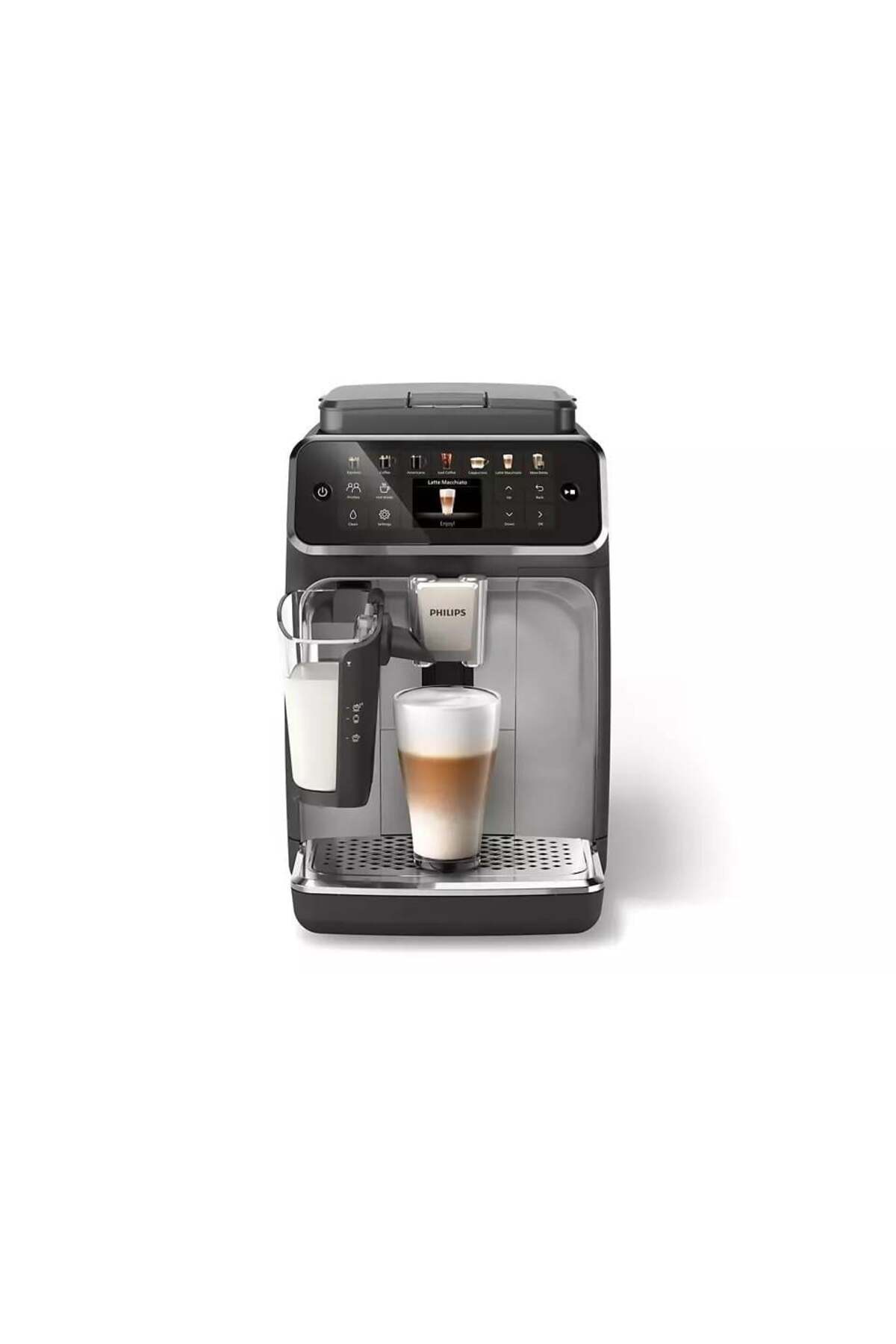 PREMİUM ELİTE LatteGo Tam Otomatik Espresso Makinesi, 12 Sıcak ve Soğuk İçecek, Silent Brew, EP4446 2