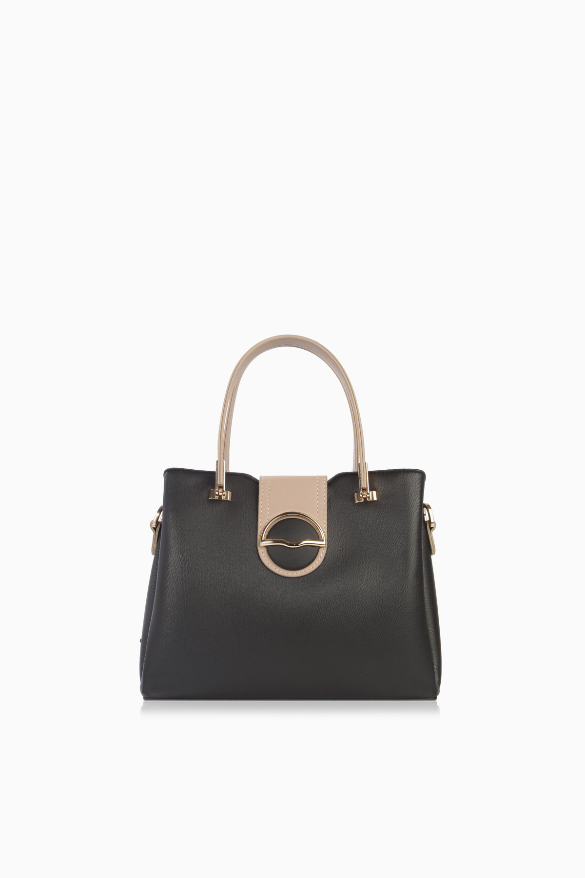 Cengiz Pakel Avenue Women's Hand-Shoulder Bag- 7459 - Black/Mink