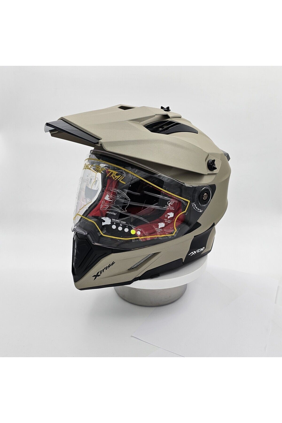 AXOR X-CROSS - DUAL VISOR SC - NİCKEL RED - Fiyatı, Yorumları