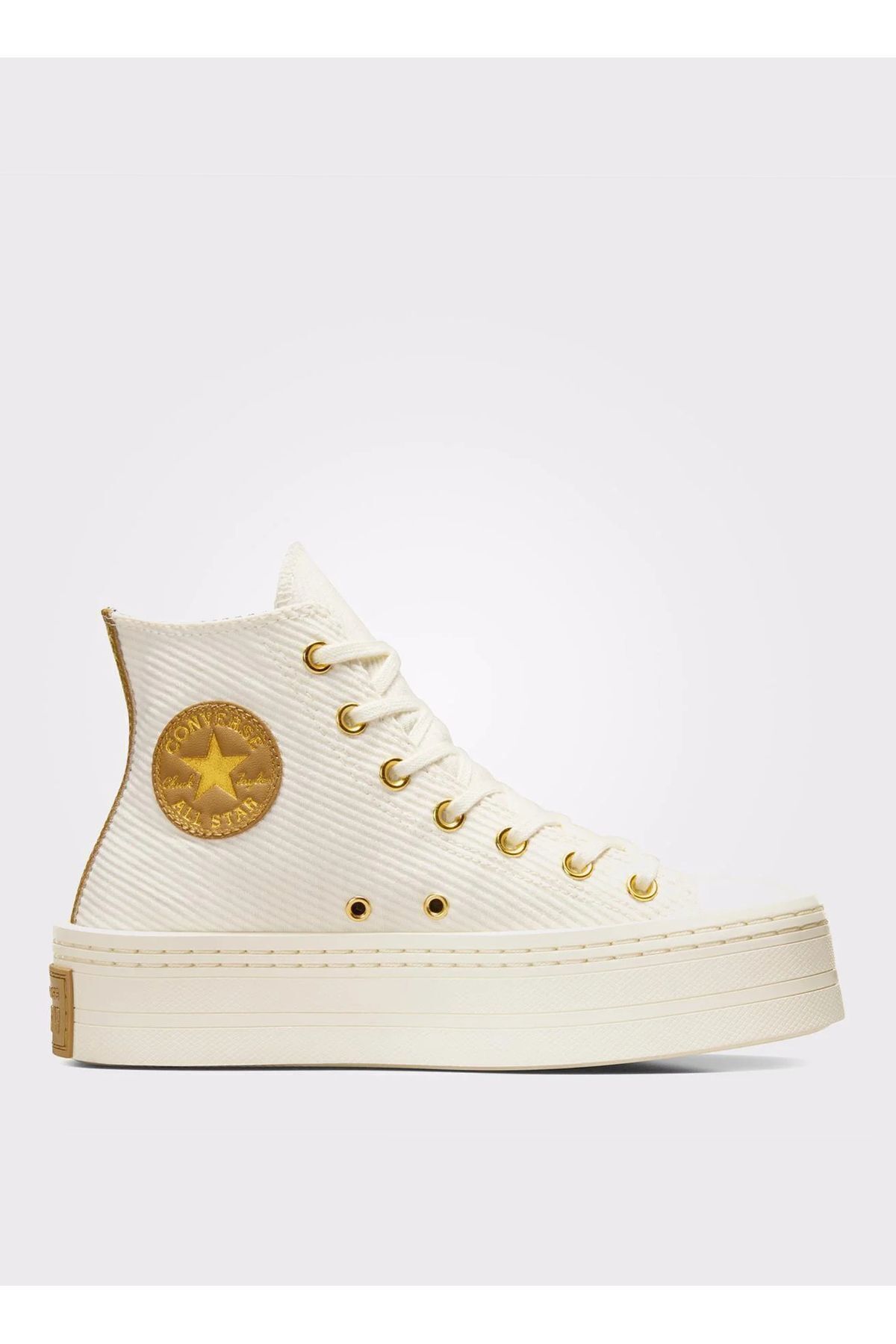 Chuck Taylor All Star Modern Lift Platform کفش های کژوال زنانه کادوی A07204c کرم Converse