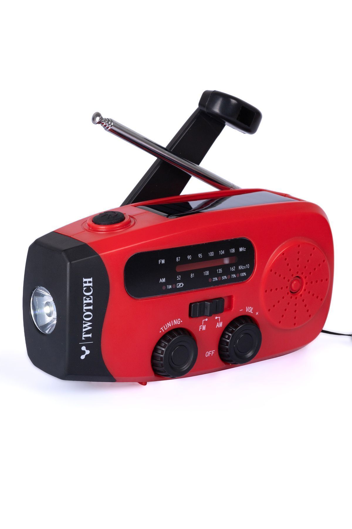 TWOTECH Deprem/Acil Durum Radyosu ve Powerbank