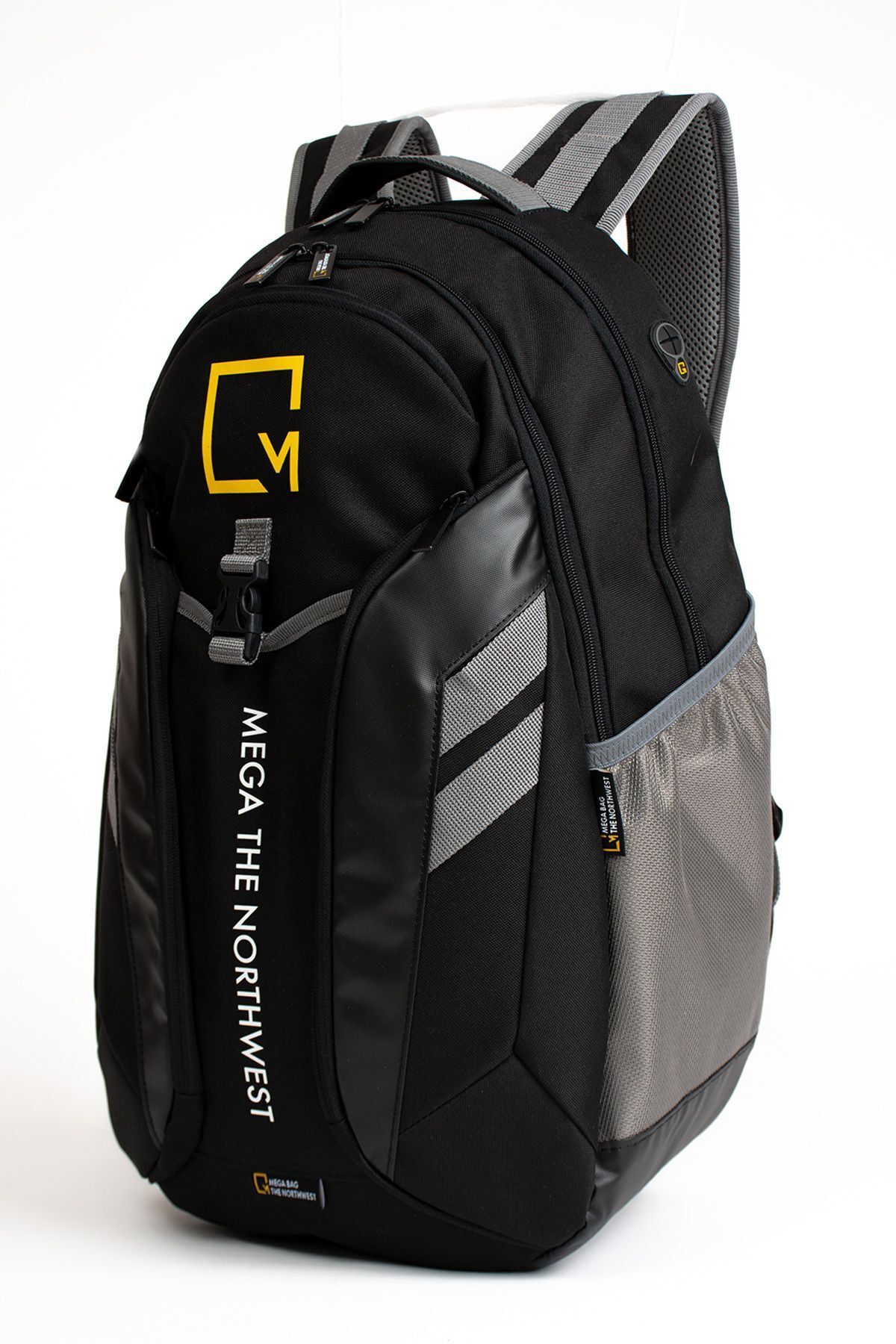 MEGA BAG THE NORTHWEST 6003 Model Black Gray Durable Pro Backpack Trendyol