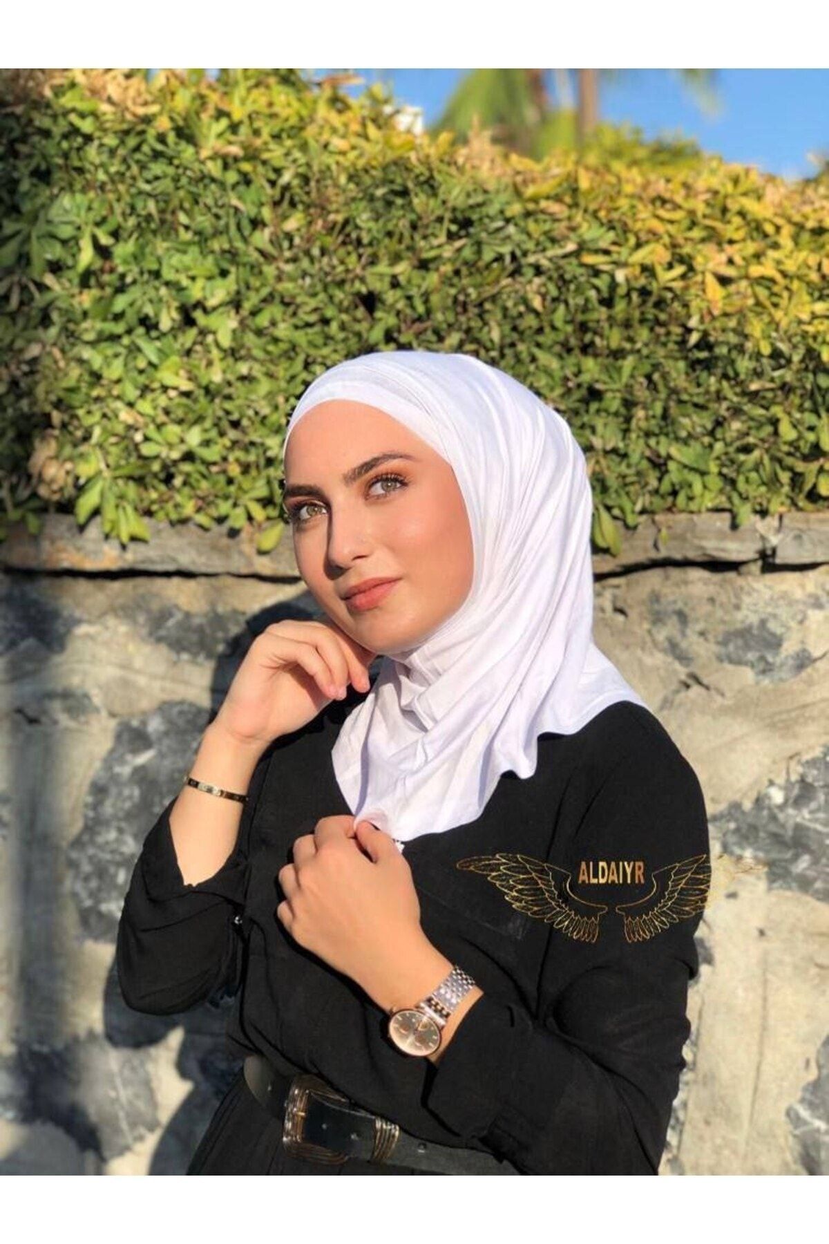 Şahane-Hijab Βαμβάκι δύο τεμαχίων 1