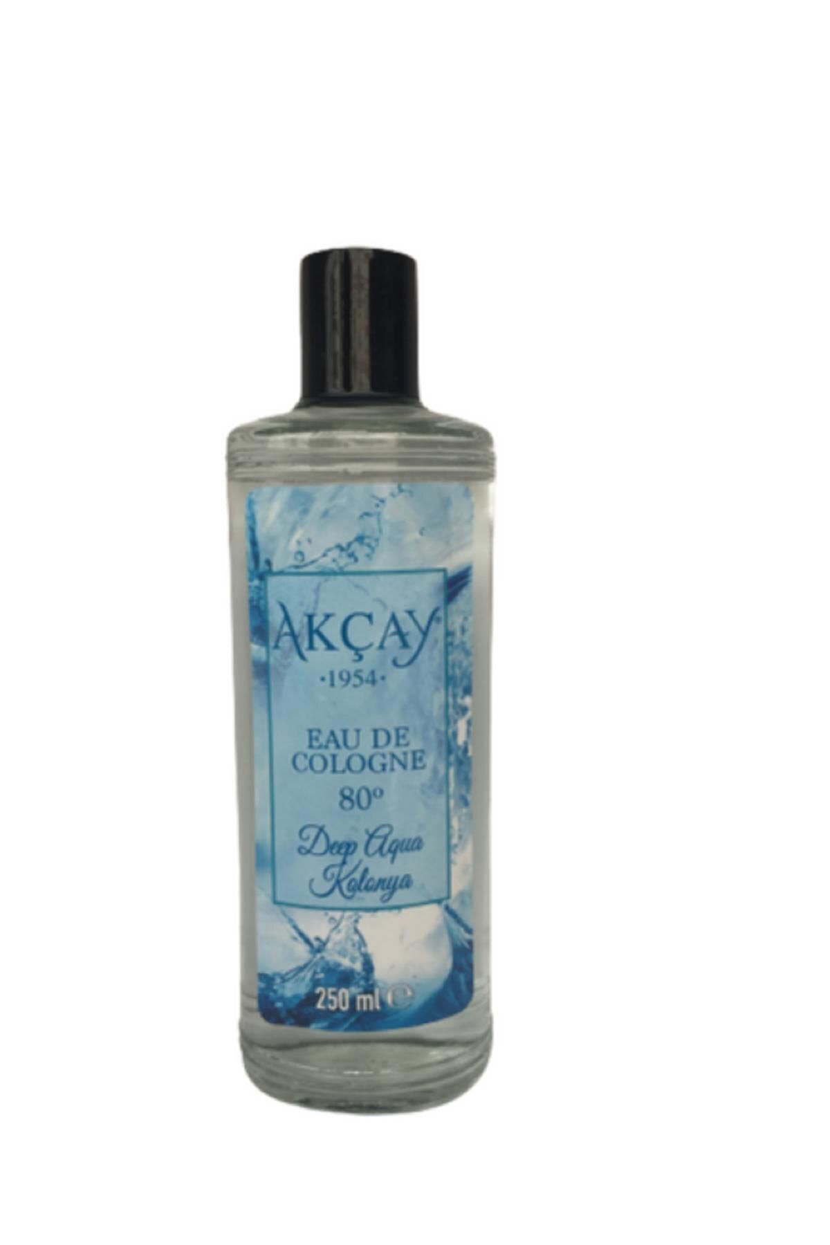 ادکلن دیپ آکوا شیشه ای باکس 250 میلی لیتری Akçay Kolonya