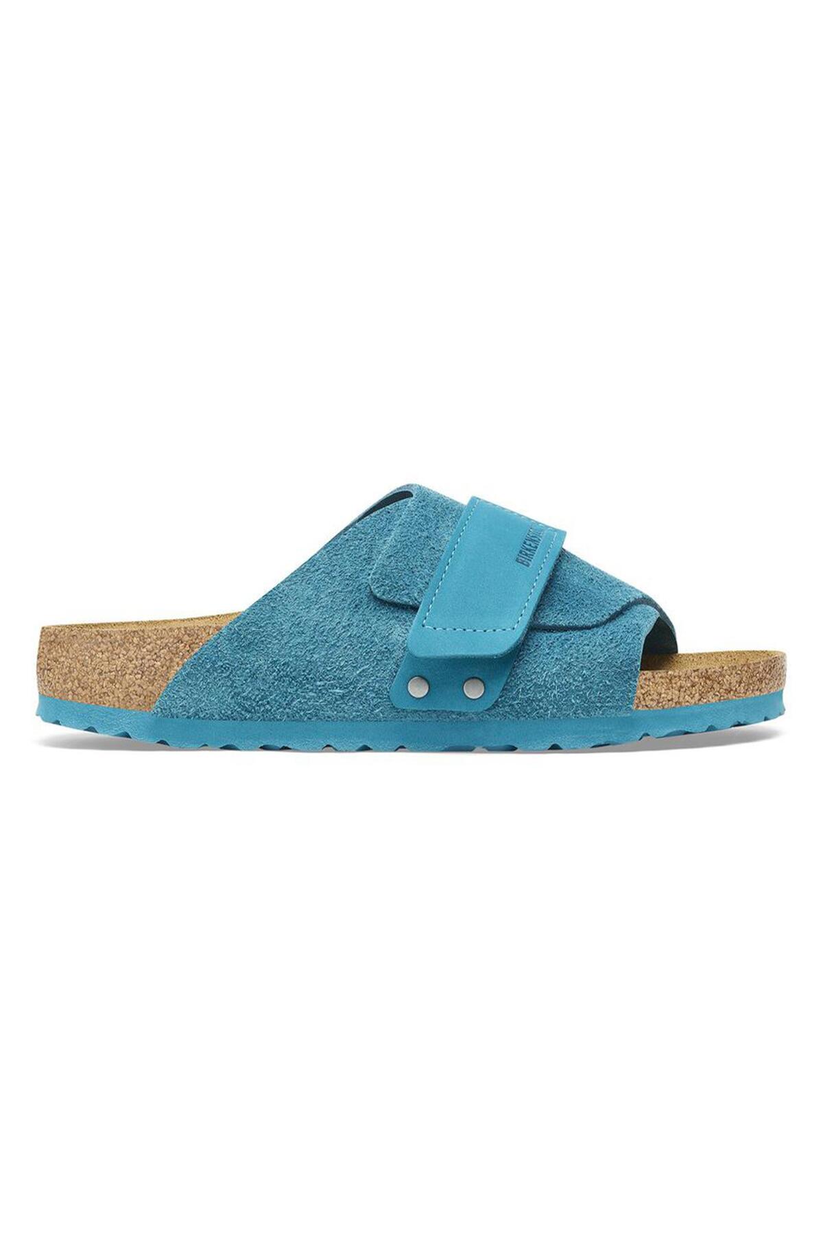 دمپایی بیرکن استاک مردانه  فیروزه  راسته      لباس خانگی | Birkenstock 1026822 DE - تصویر 5