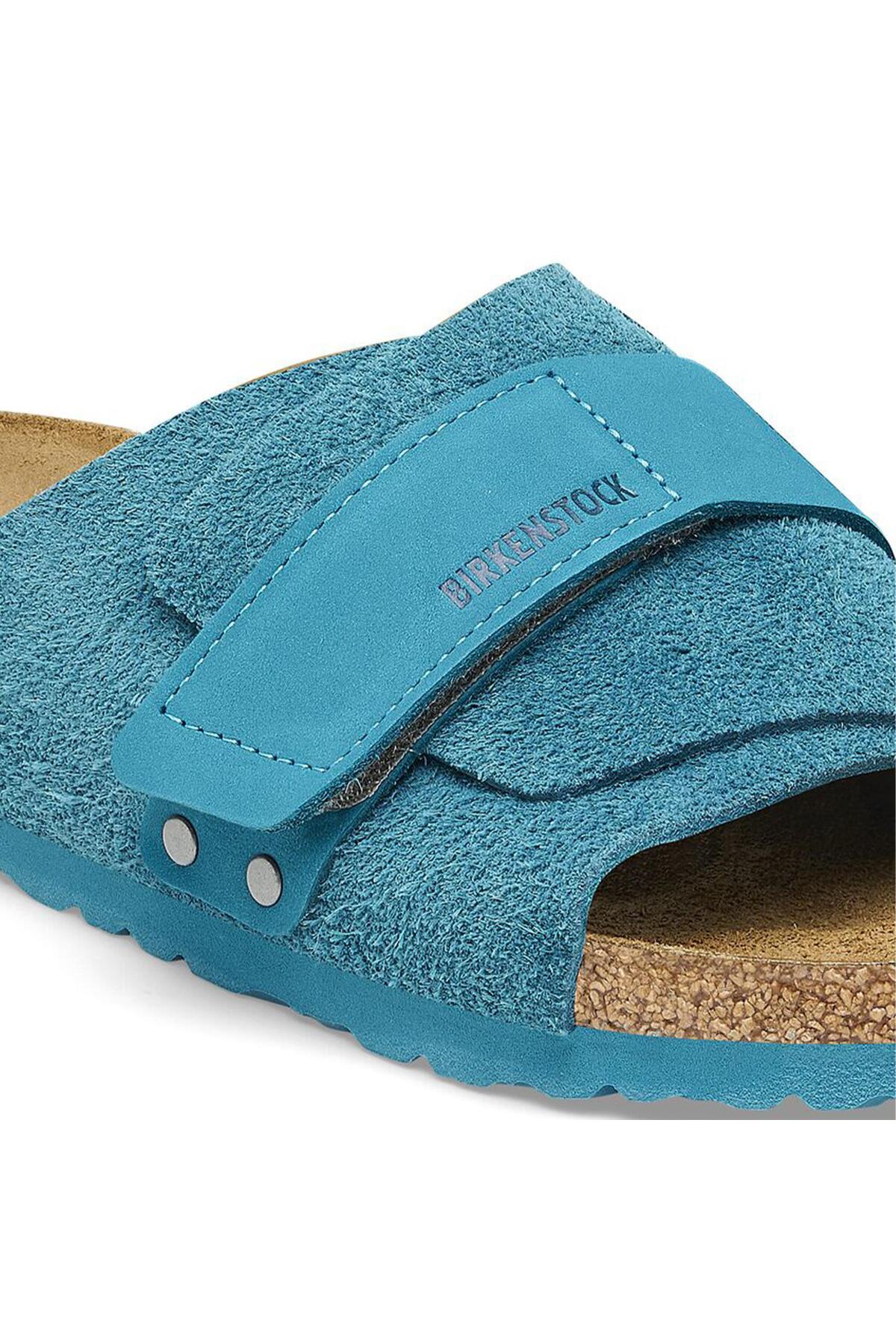 دمپایی بیرکن استاک مردانه  فیروزه  راسته      لباس خانگی | Birkenstock 1026822 DE - تصویر 6