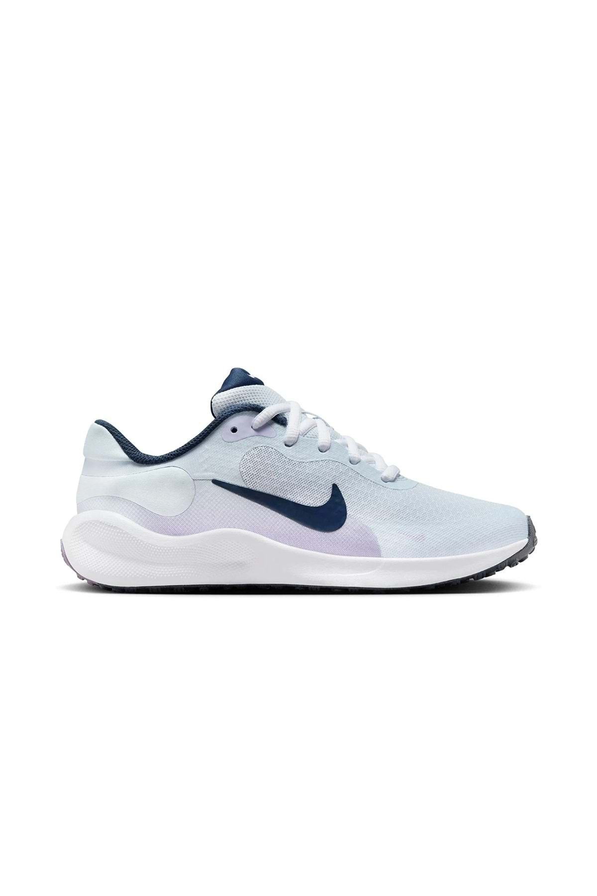 کفش پیاده روی آبی زنانه FB7689 004 Revoltion 7 GS ورزشی Nike