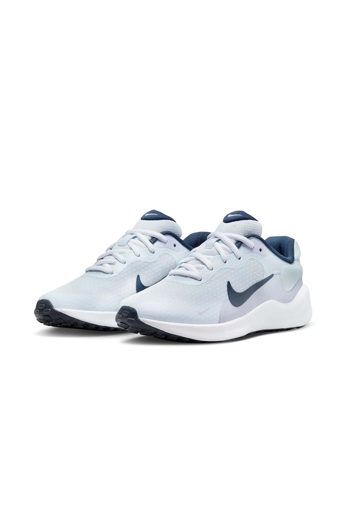 کفش پیاده روی آبی زنانه FB7689 004 Revoltion 7 GS ورزشی Nike