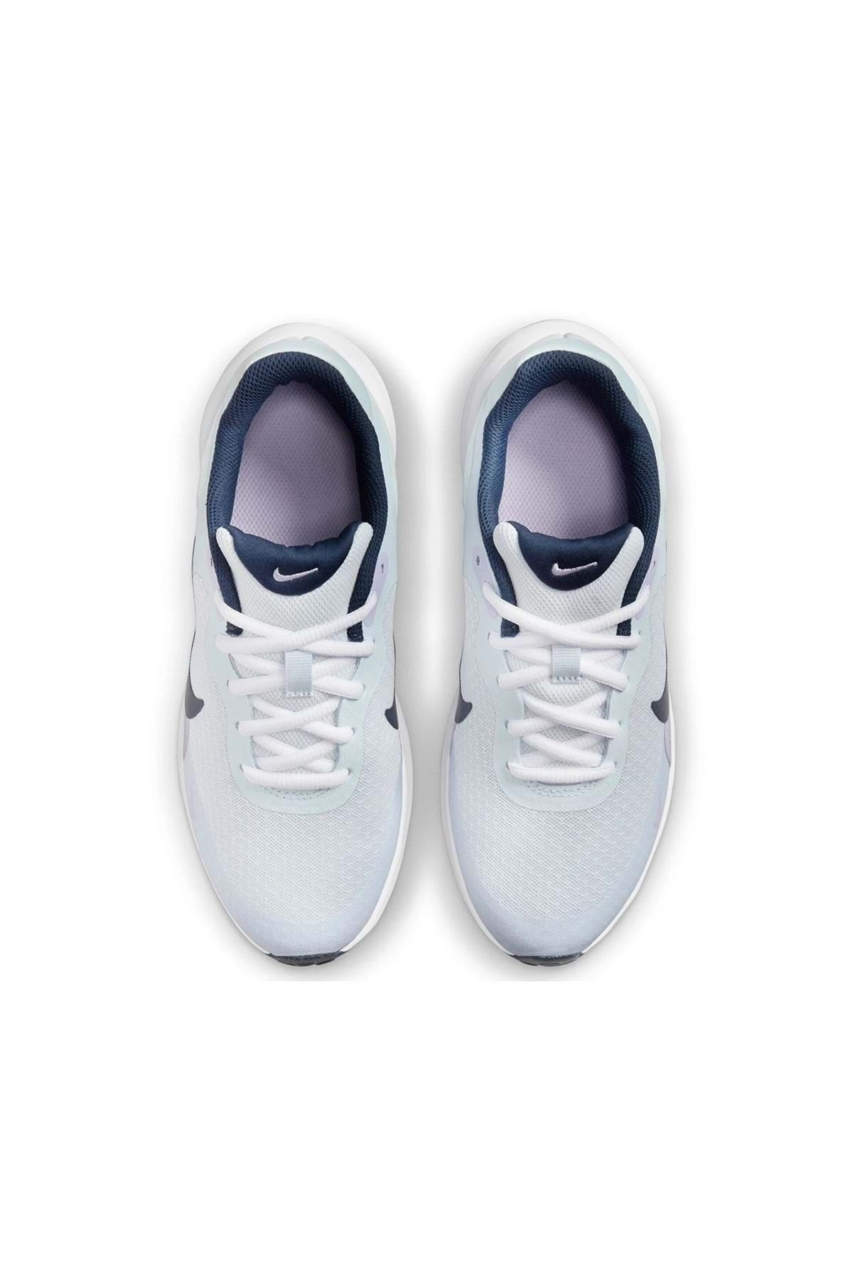 کفش پیاده روی آبی زنانه FB7689 004 Revoltion 7 GS ورزشی Nike