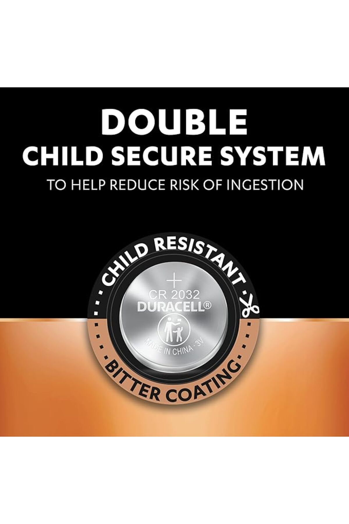 Duracell-Specialty Cr2032 Lithium Coin Battery 3V Pack Of 4 3