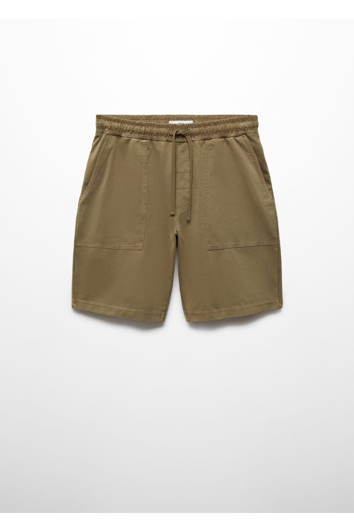 شلوار مردانه خاکی منگوMANGO Man | 67057701 اورجینال - تصویر 3