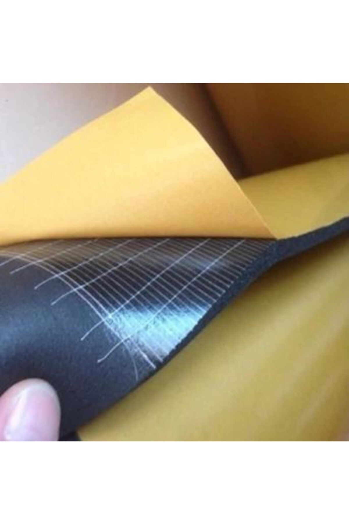 ONLİNEUYGUN Under Hood Aluminum Foil Self Adhesive Rubber Sound