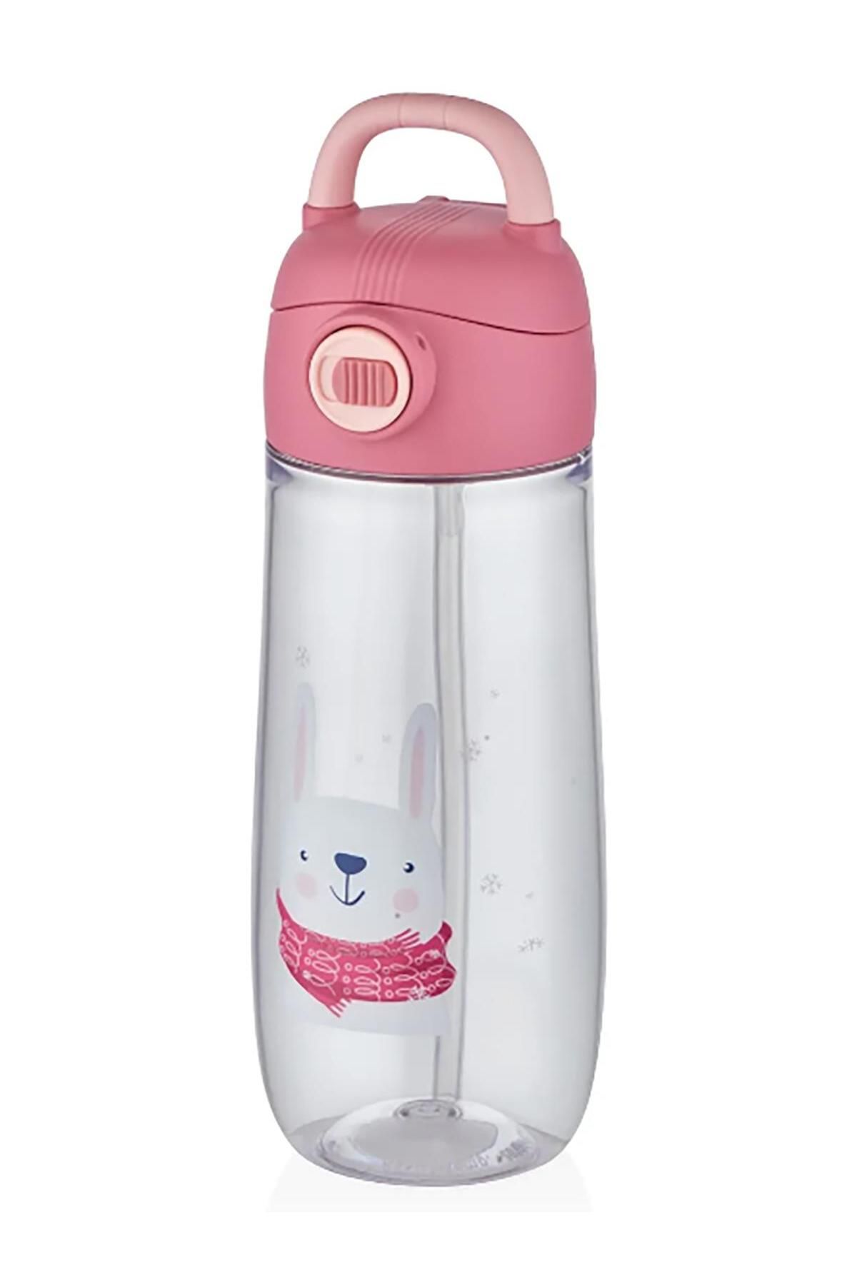 Vagonlife-Flask 550ml Patterned Drinker with Straw - Mixed Color 1 Piece 5