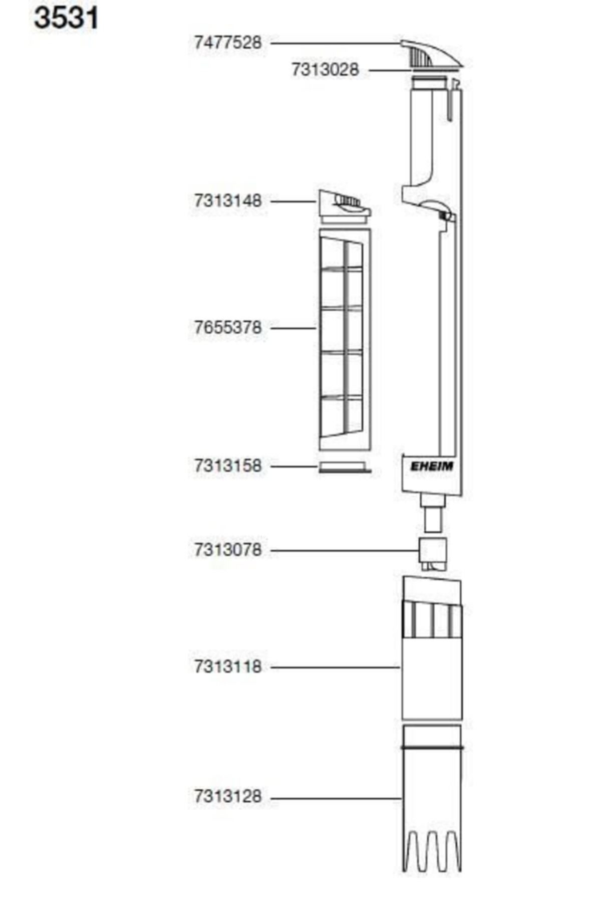 Eheim-2260 Suction Connection 2