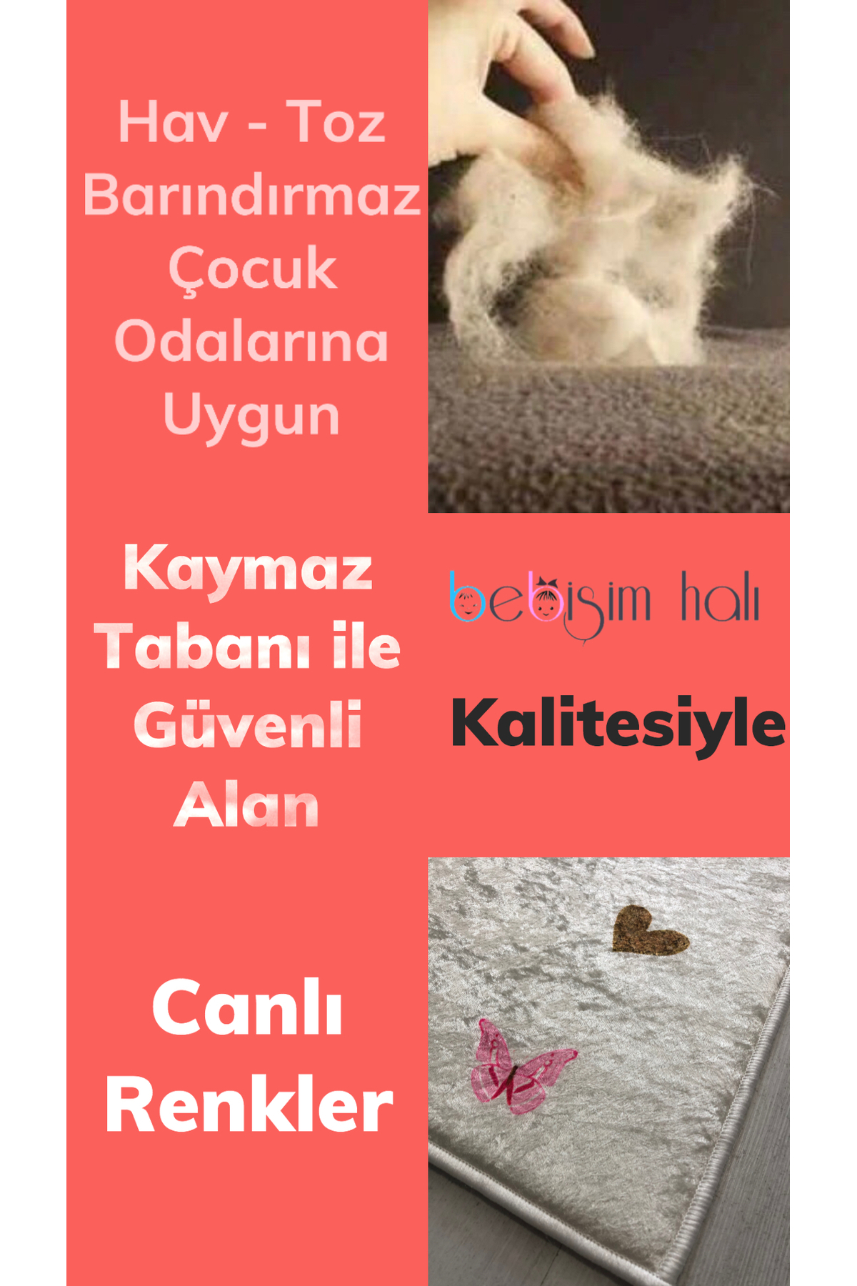 Bebişim Halı Bebişim Yol Desenli Bi184 Çocuk Odası Oyun Halısı fotoğrafı 4 (önizleme)
