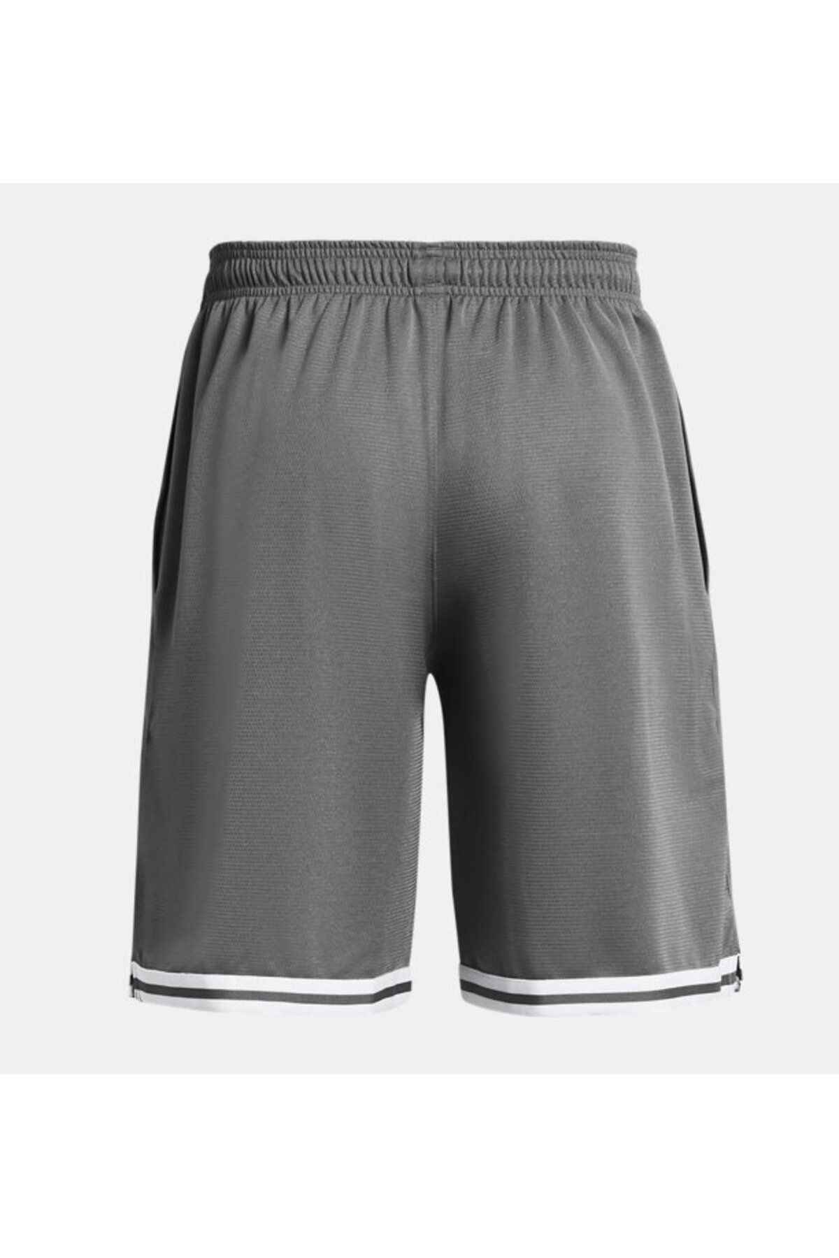 شورت ورزشی خاکستری مردانه پیرامونی 10 اینچی 025 Under Armour