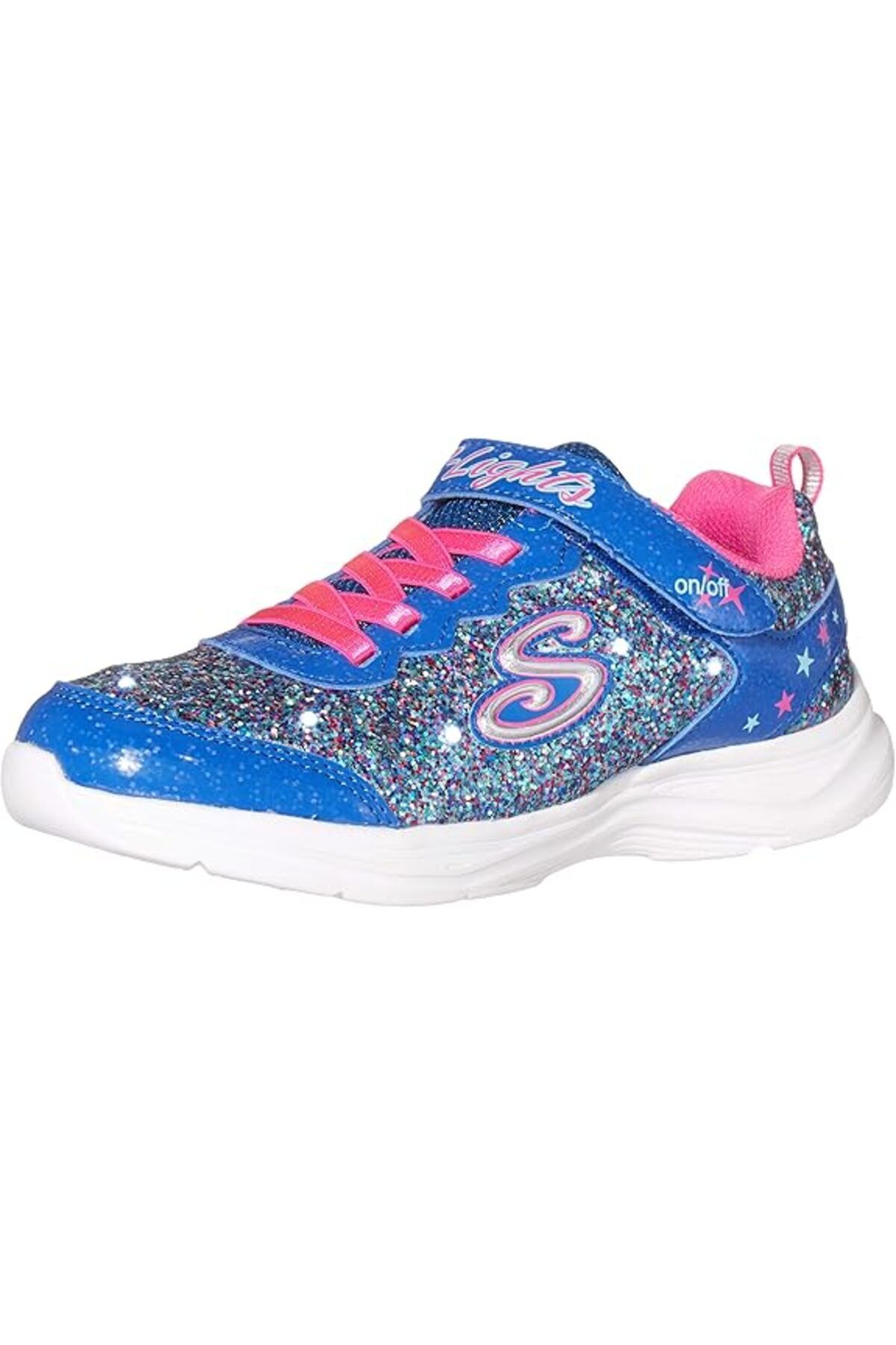 SKECHERS Glimmer Kicks Children s Sports Shoes Glitter N Glow 20267l blnp for Kids price in Dubai UAE Compare Prices