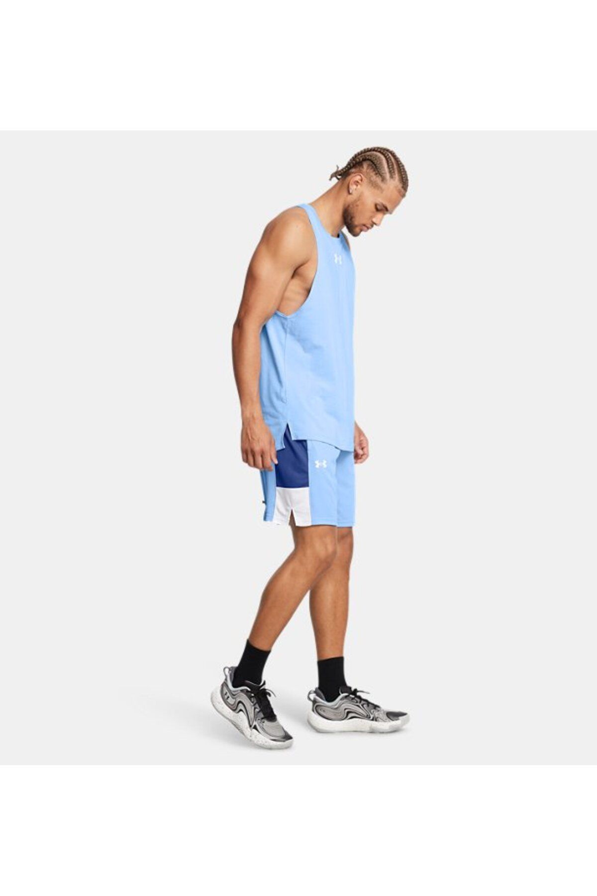 شورت ورزشی آبی مردانه های منطقه UA 7 اینچ 1383389 465 Under Armour