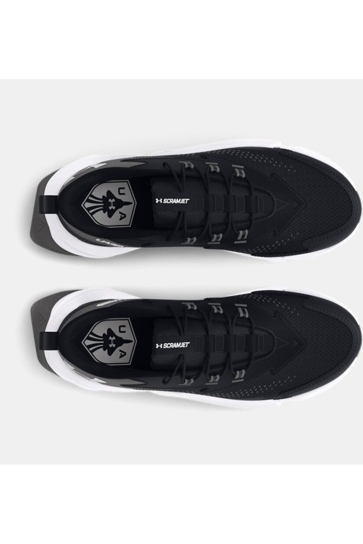 کفش دو و تمرین مشکی دخترانه پسرانه بچگانه UA BGS 6 در حال رانینگ 001 Under Armour