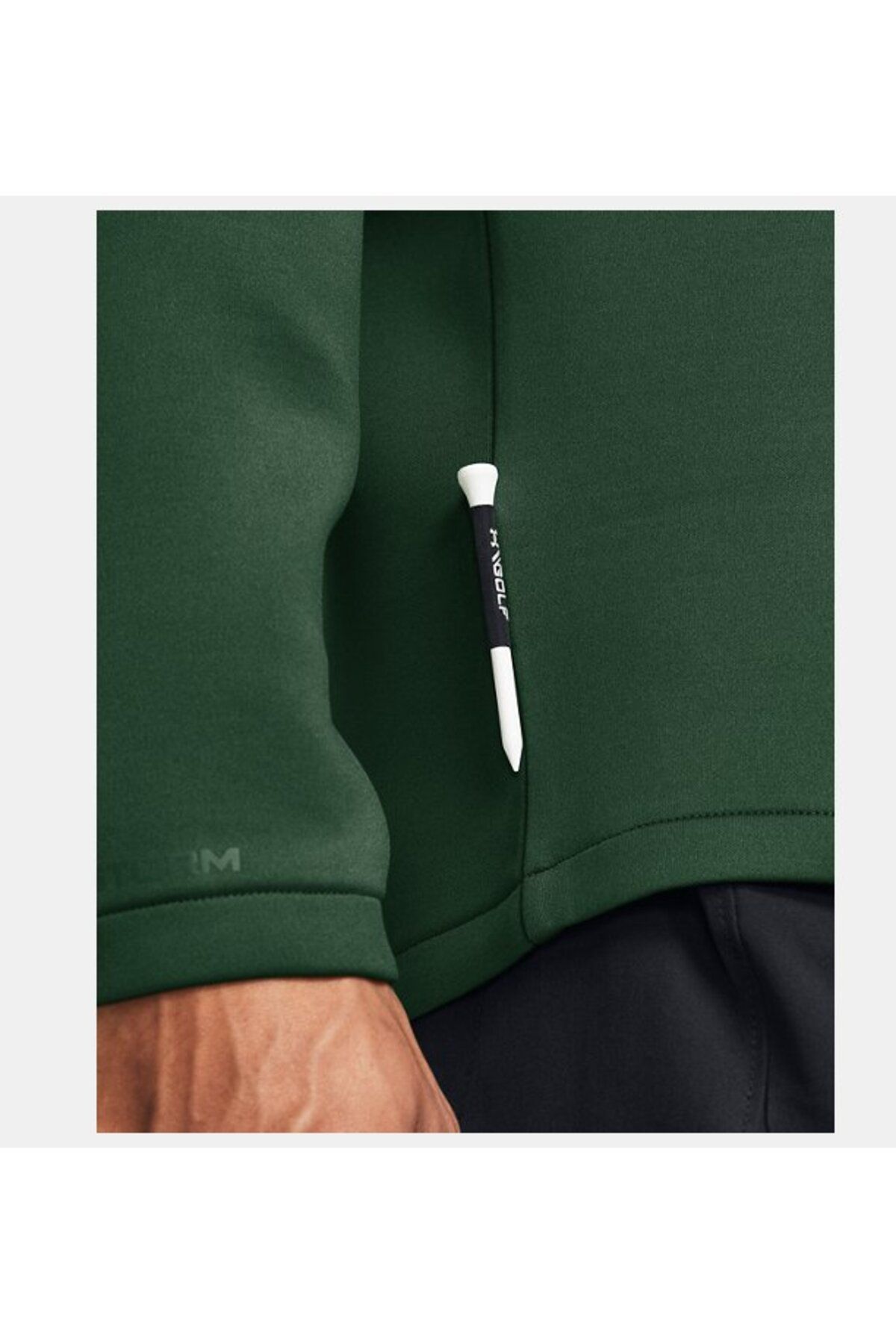 سویشرت ورزشی سبز مردانه UA PRO HYB HALF 301 Under Armour