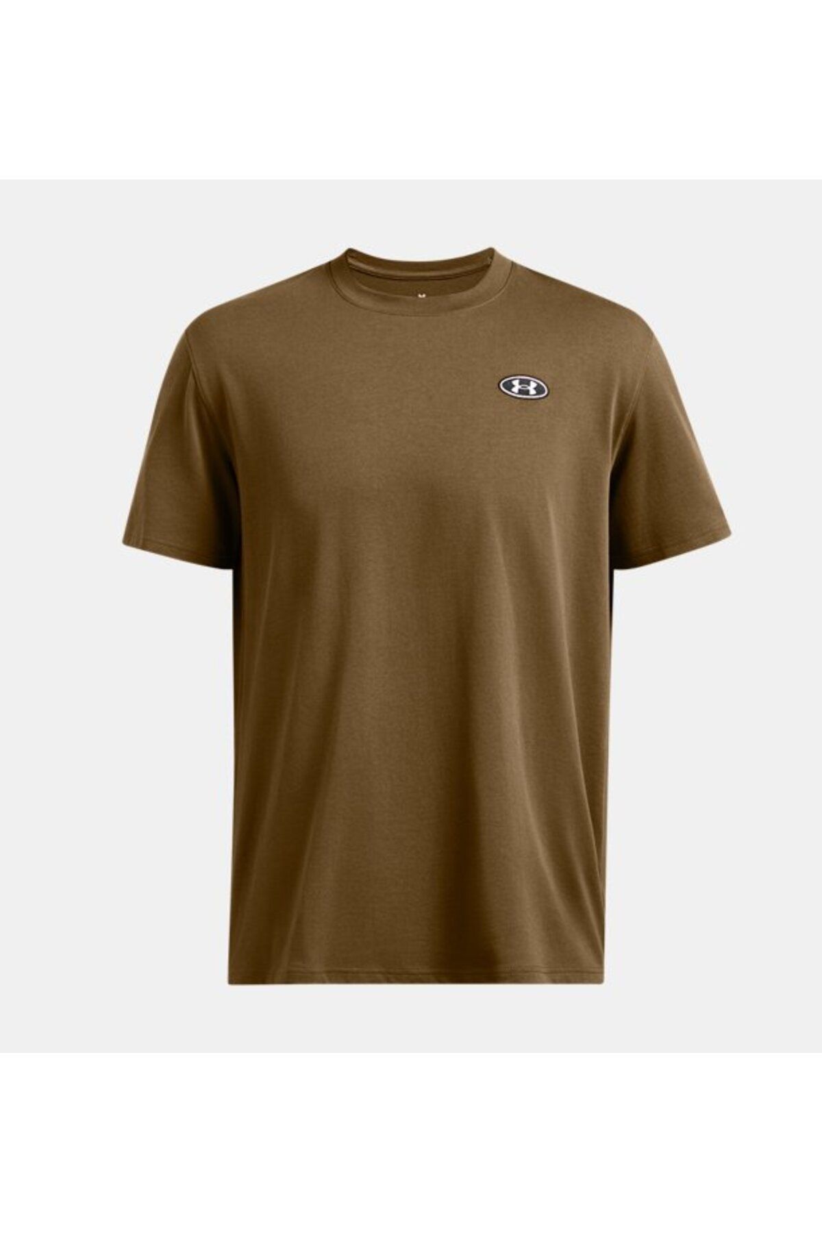 تی شرت ورزشی سبز مردانه آستین کوتاه و پچ وزن LC در سنگین 1382902 498 Under Armour