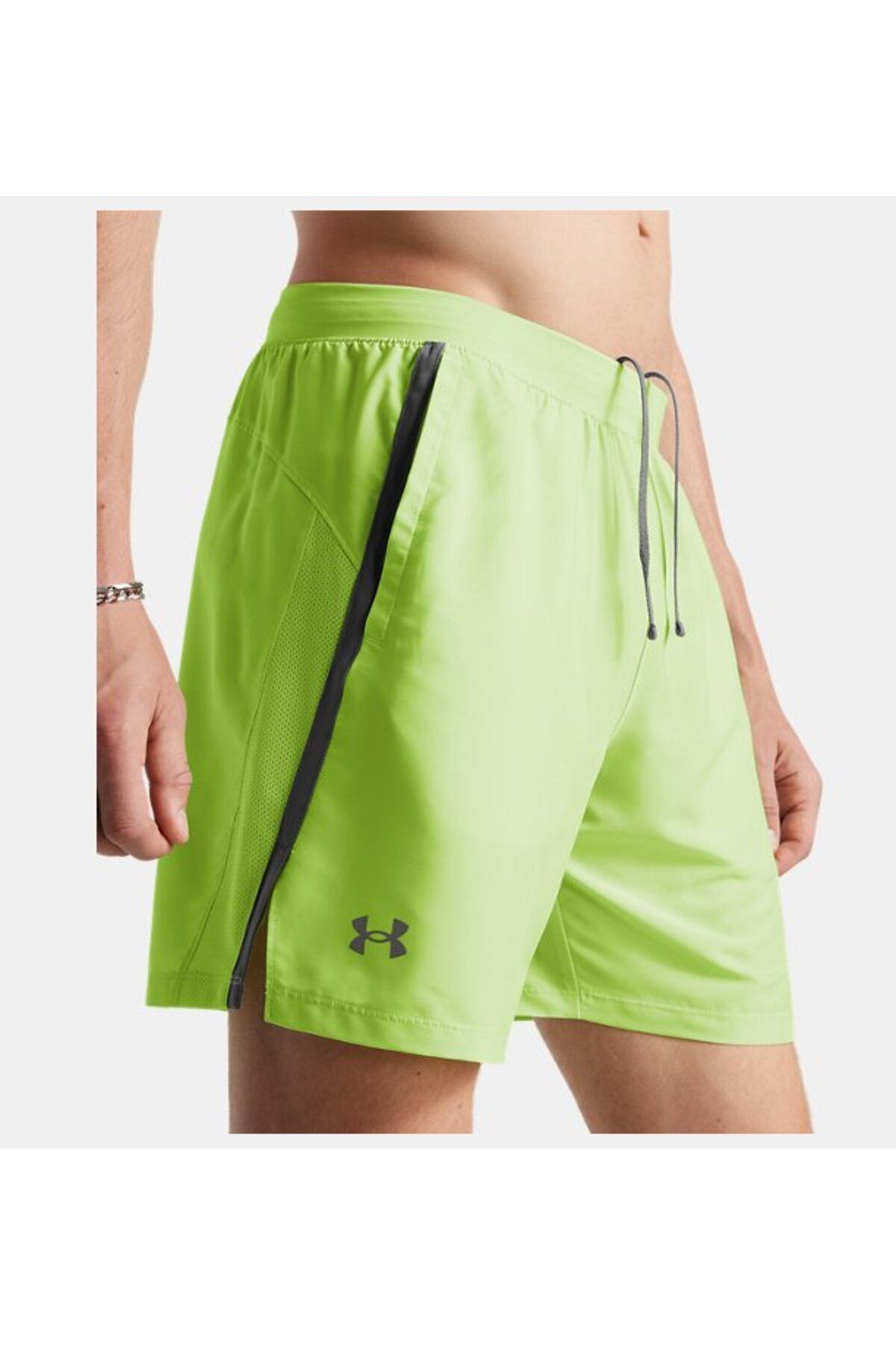 شورت ورزشی سبز مردانه های 7 اینچ در UA 304 راه اندازی آندر آرمور Under Armour
