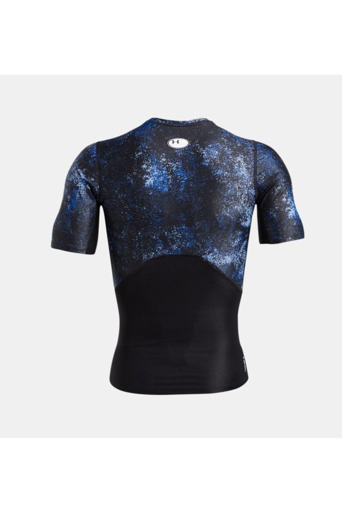 تی شرت ورزشی آبی مردانه UA HG طرح دار آستین کوتاه 432 Under Armour
