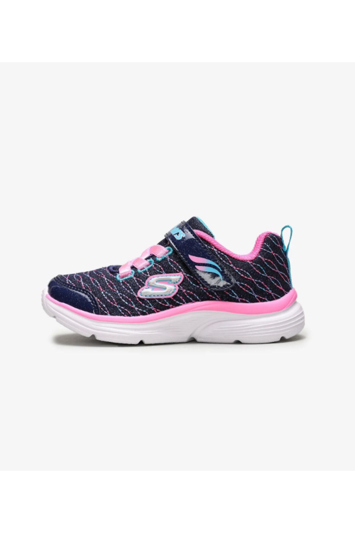 کفش اسپرت دخترانه ناوی آبی مدل WAVY LİTES-JUMP N'SPARKLE -